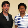 Dan Driscoll with student
