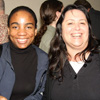 Amber with Dr. Gail Rosen