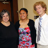 Dr. Kotzin with winners