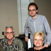 Michael with parents