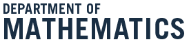 Deparment of Mathematics
