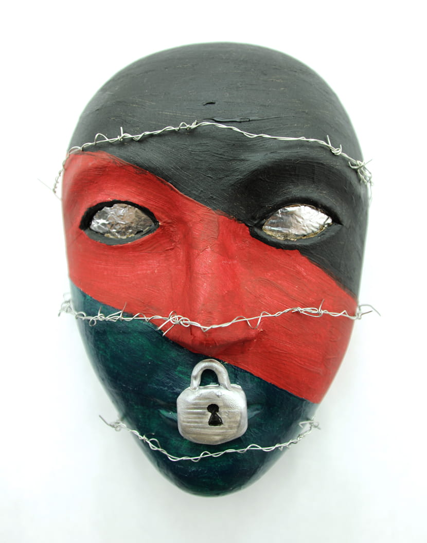 Creativity Street Papier Mache Mask, Full-Mask 