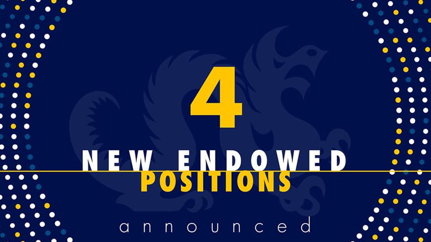 Four Endowed Positions Created at Drexel