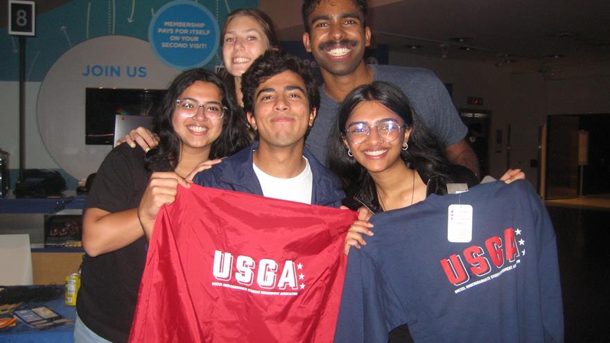 USGA students at Franklin Institute