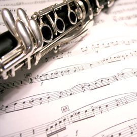 clarinet and music