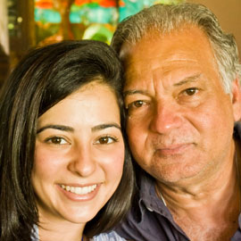 father and daughter