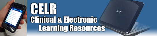 CELR Clinical and Electronic Learning Resources