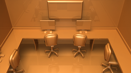 3D observation room