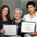 students getting awards