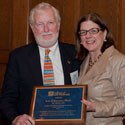 Dr. Lee Schroeder with Dean Donna Murasko