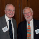 Dr. Lee Schroeder with a Dinner Guest