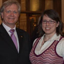 Dr. Brian P. Schmidt with Guest at the Awards Dinner