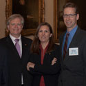 Dean Murasko with Dr. Brian Schmidt and other Guests