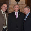 Dr. Brian P. Schmidt with Guests
