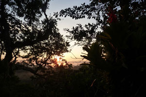Sunrise in Ecuador