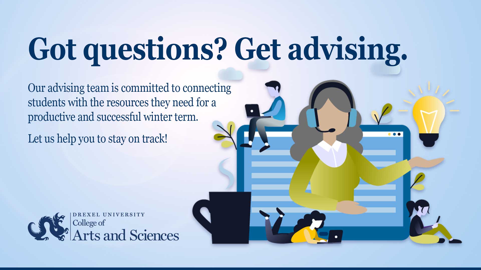 Undergraduate Advising | CoAS | Drexel University