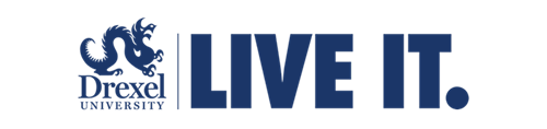 Drexel's 'Live It.' Logo