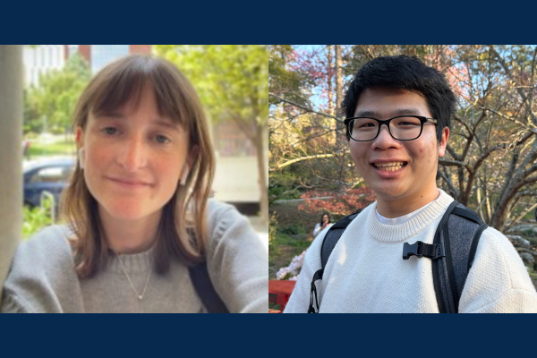 Caitlin Betson and Chan Chung