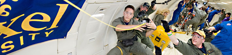 Drexel Students Perform Research on a Zero Gravity Flight