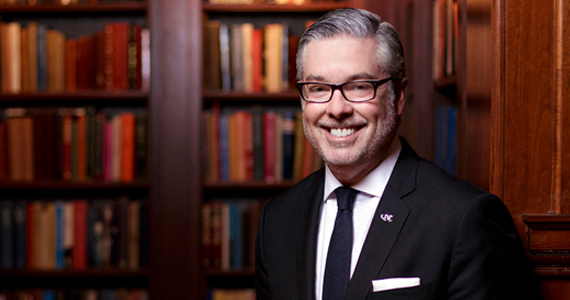 University President John Fry