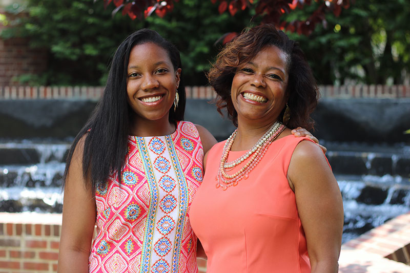 Candace Young and her mother Gerri will graduate together.