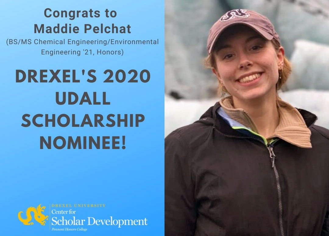 Student Nominated for Udall Scholarship Drexel Engineering
