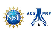 Logos for NSF and ACS-PRF