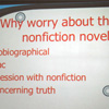 Daniel DeAlba's project, "Capote, Wolfe, and the Nonfiction Novel"