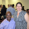 Drs. Abioseh Porter and Deirdre McMahon