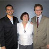 Clay Thompson, Dr. Gabriella Ibieta, and Michael Brandon Harris-Peyton