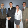 Dr. Alan Soble, Clay Thompson, Dr. Gabriella Ibieta, and Michael Brandon Harris-Peyton