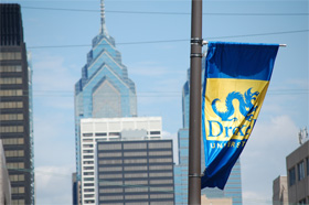 drexel skyline and banner