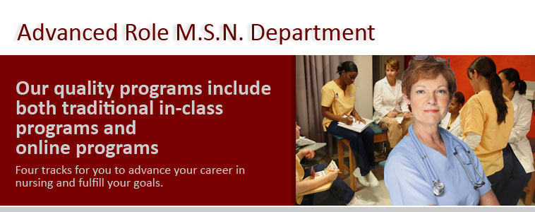 Advanced Role MSN Dept
