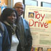 students sponsoring toy drive