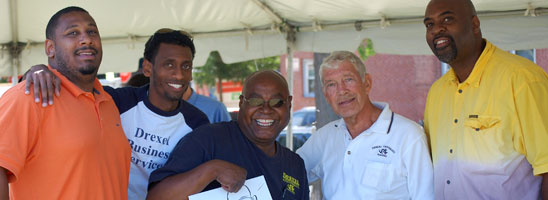 Drexel employees at the annual Employee Appreciation Picnic
