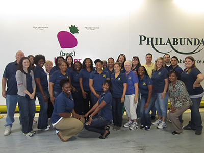 Drexel HR Volunteering at Philabundance