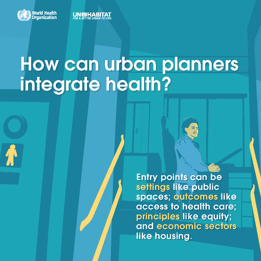 infographic: urban planners and health