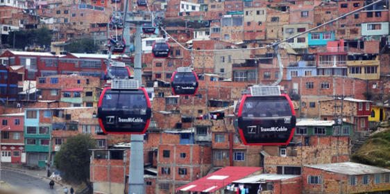 cable carts in Colombia