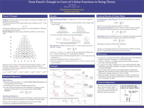 2011 Research Day Poster - Avi Dalal