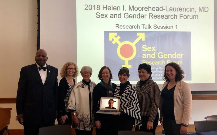 Women in Global Science panelists at the 2018 Sex and Gender Research Forum