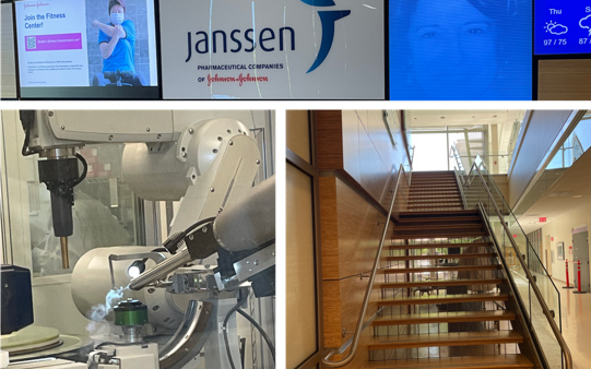 Janssen-Drexel 4D Fellowship: The 4D event included a tour of Janssen's facilities.