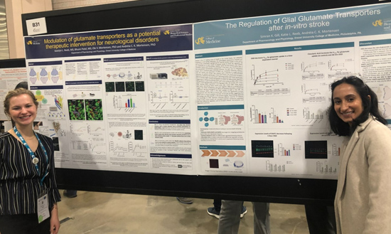 Katie and Simran presented their work at the ASPET Annual Meeting at EB 2022.