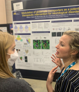 Katie presented their work at the ASPET Annual Meeting.