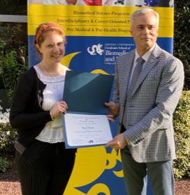 Lorela Ciraku received the 2022-2023 Jane Clifford, PhD, Award.