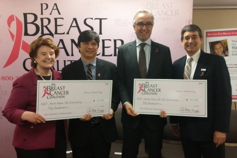 Professors Awarded Refunds for Breast Cancer Research Grants