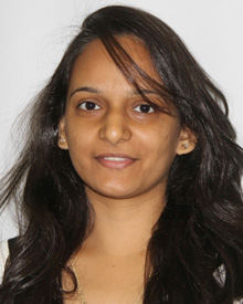Chaitali Bhadiadra, MS, Molecular and Cell Biology and Genetics Graduate Program (2015-2017)
