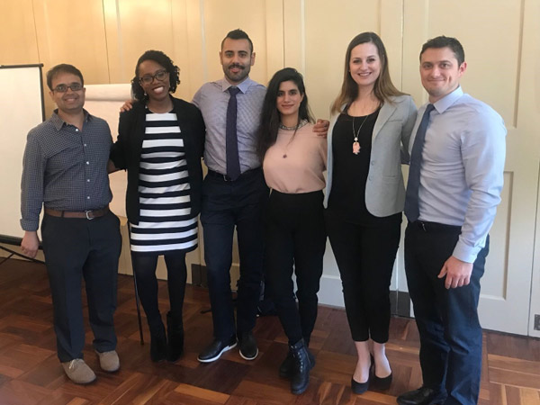 Adult psychiatry residents who presented at the program's annual Research Day