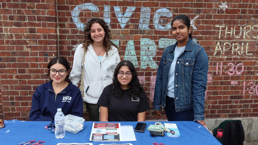 Students at Civic X EarthFest