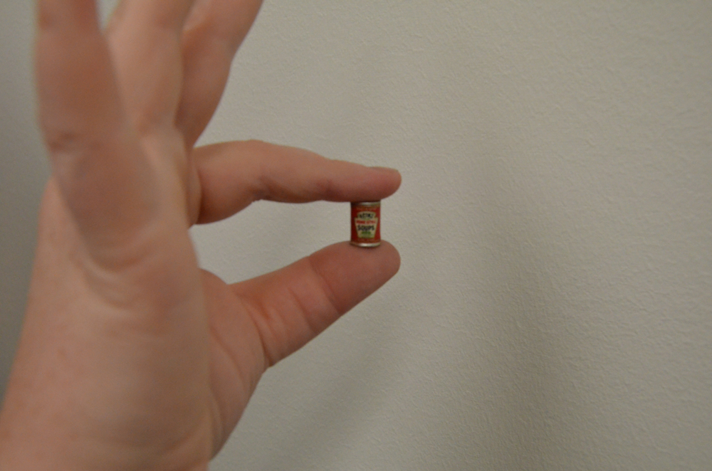 Mini soup can