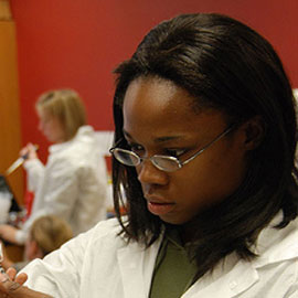 minority female student